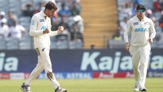 Santner के आगे ढेर हुई Team India - 12 साल बाद घर पर सीरीज हार का ख़तरा