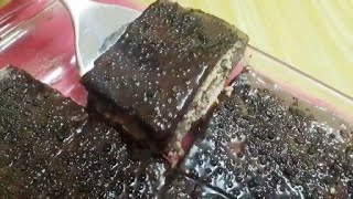 حلى البسكويت البارد بالنسكويك بدون فرن سهل وسريع من مطبخ ميساء حسين No- bake biscuits dessert recipe