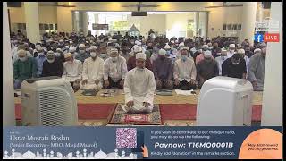 [LIVE] Masjid Maarof Solat Jumaat & Khutbah 22 April 2022 • Sesi 1)