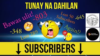 Bakit nababawasan ako ng Subscribers?