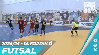 Debreceni EAC – MVFC Berettyóújfalu | 1-2 | Férfi Futsal NB I |14. forduló | MLSZTV