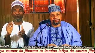 Rmd Tafsir dga masllacin GRA katsina Suratu Baqara aya 191-195 1/3/2024 Tarda Imam Dr Aminu Yammawa