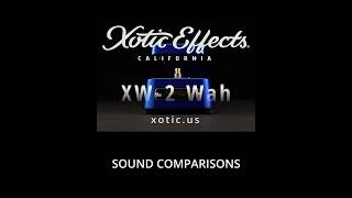 Xotic XW-2 Wah Sound Comparison Short