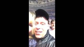 KISS - Paul about to FLY ACROSS THE FREAKIN ROOF OF THE UNITED CENTER!! Joey's 10th row Fan Cam 2019