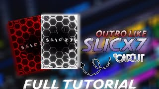 How to make Outro Like SLICX7 in capcut | @slicx7 Outro Tutorial | Outro For Football Videos