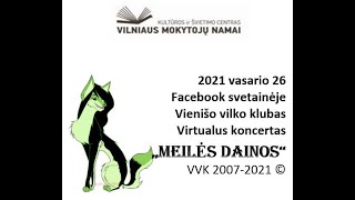 Šarūnas Mačiulis ("Poliarizuoti stiklai") ŠARAS VVK Meilėsd dainų virtualus koncertas  2021 02 26