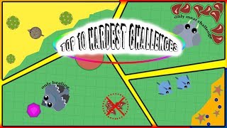 Top 10 Hardest Challenges to try in mope.io