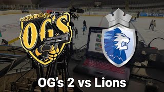 🏒4d Div Utrecht OG's vs Lions🏒