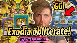 EXODIA OBLITERATE! - Millennium Deck Testing (INFINITE FORBIDDEN)