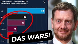 🔥 KRETSCHMER IST RAUS! KOALITIONSVERHANDLUNGEN GESTOPPT! AfD ÜBERNIMMT?! 🔥