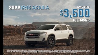 2022 GMC Acadia / Terrain