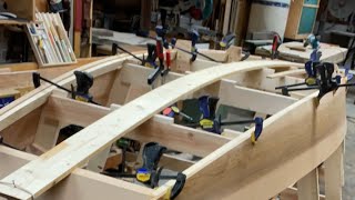 Nomad Boatbuilding is live - building the Fisgard Skiff