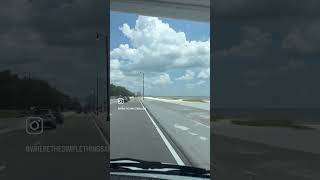 Highway 90 East | Louisiana to Florida Scenic Beach Drive | Beach Blvd #short #shorts #mississipi