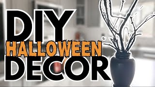 DIY Halloween Home Decor + Cooking a Healthy Dinner (That Boosts Mental Health)