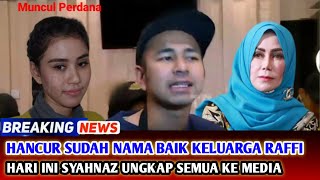 Lama Bungkam, Akhirnya Syahnaz Klarifikasi dengan Ditemani Raffi Ahmad dan Mama Amy Qanita