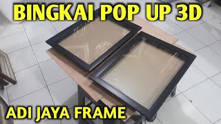 FRAME MINIMALIS POP UP 3D