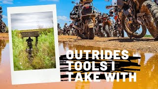 Tools : Adventure Riding Preparations Africa Twin,which tools to take with you.