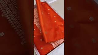 Pure Banarasi Katan Silk Saree Handloom Made 7524931212 #bridalsarees #youtubeshorts #trend #shorts