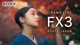 Sony FX3 Cinematic Vlog 4K | MEMORIES OF KYOTO