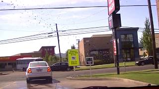 Going through a car wash - Corvallis, Oregon