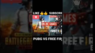 #free fire lovers subscribed vs pubg lovers like #shot videos  😱👺😱