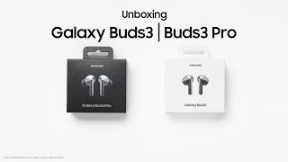 Official Unboxing of Samsung Galaxy Buds 3 and Galaxy Buds 3 Pro