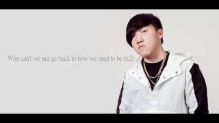 David Yang - Back (Lyrics Video)