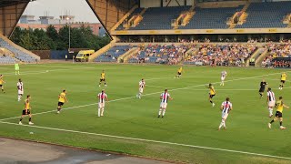 Oxford United vs WBA - Players entry