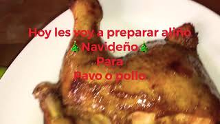 Adobo / navideño 🌲 / para pavo o pollo