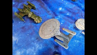 OPR Warfleets 450 point United Federation of Planets VS The Vulpyrr Dynasty