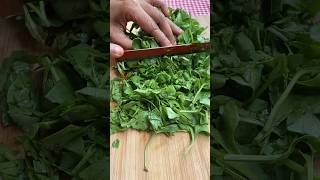 Fruit Ninja of SPINACH | Amazing Fruits Cutting Skills | Indian Street Food in 2023 #shorts  #food