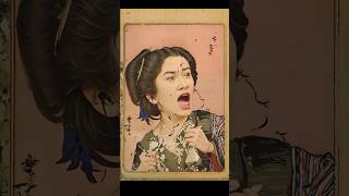 [Animated] Kiyochika Kobayashi - One Hundred Faces (1883) #2