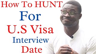 How to hunt for visa date | #F1visa  #J1 Visa #B1/B2 Visa