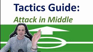 Tactics Guide: Attack in Middle #Hattrick