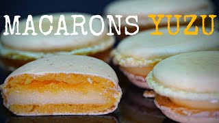 La Recette Complète des Macarons Yuzu ! Recette Orgininale !