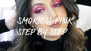 PINK SMOKEY EYE EYESHADOW BREAKDOWN