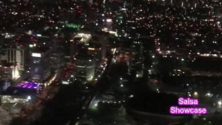 Night landing in Puerto Rico  / Aterrizando de noche en Puerto Rico