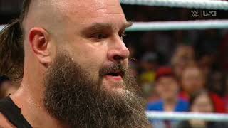 WWE RAW BRONSON REED VS BRAUN STROWMAN 09/30/24