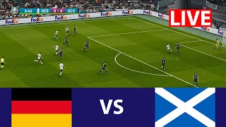 🔴[LIVE] Germany vs Scotland | UEFA EURO 2024 | GER VS SC0 | Full Match Today Streaming PES 21 GAME