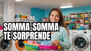 Lavandería y tintorería Somma-Somma. Aviso comercial con canción propia.