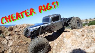 Bay Area RC Crawlers "BARC" RC Rock Crawling Competition #2 Dana Rock Park! *Cheater Rig Class*