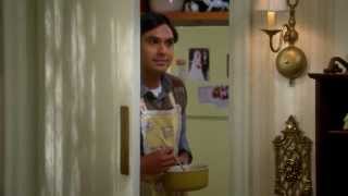 Big Bang Theory: Raj - My, My the plot like my gravy thickens