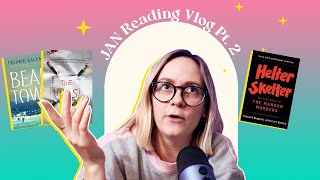 BIG TBR FAIL,  HUUUGE / January Reading Vlog / Part 2