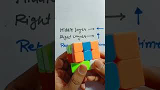 Rubik's Cube Magic tricks to solve #Shorts #howtorubikcubeinhindi