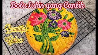 Cake Cantik / Cake lukis jelita yang cantik