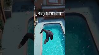 Noah jumps into the pool from the roof - NoPixel - GTA RP #gta #gtarp #nopixel #gta5 #fivem #gta5rp