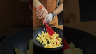 Batata Harra or Lebanese Style Spicy Potatoes | Quick Recipe  #asmr #cooking #food