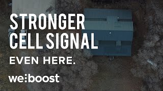 weBoost | Get stronger cell signal at home. Even here.