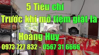 5 Tiêu chí hàng đầu khi chọn mua máy giặt công nghiệp nhật bãi cho tiệm giặt là