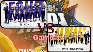 ECHO VS ONIC PH | MP-PH S12 | WEEK 1 DAY 2 #mlbb #pinaslangmalakas #mplseason12